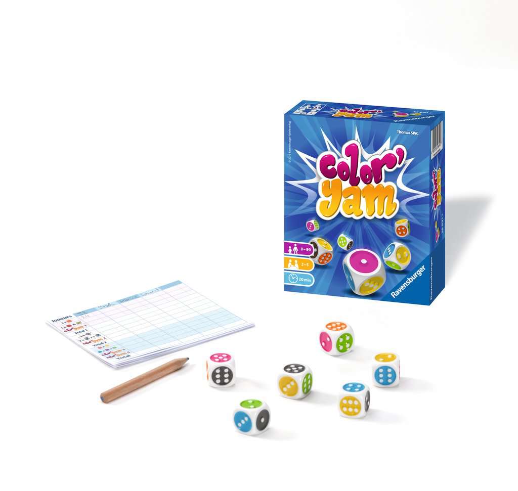 Color'Yam Jeux de dés Jeux Produits frBE Color'Yam
