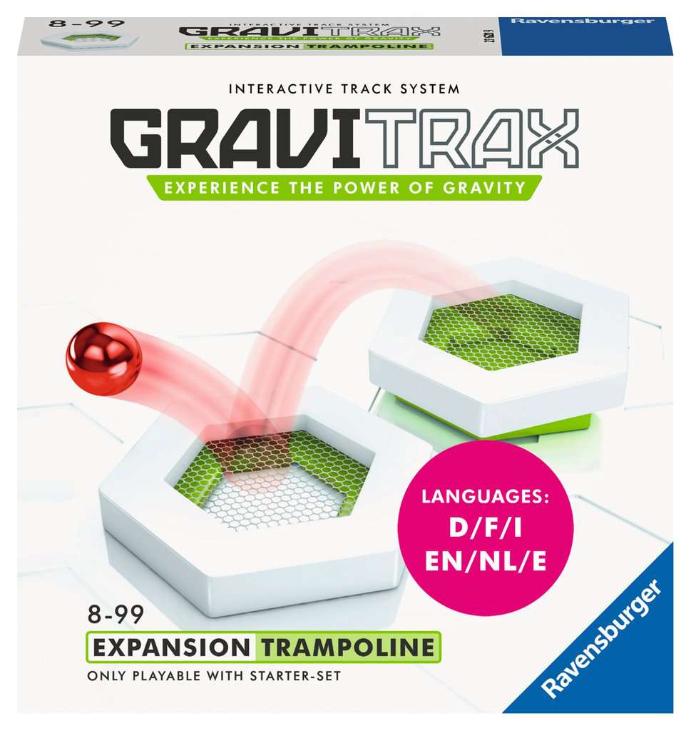 Gravitrax Trax Edad recomendada 8+ Dimensiones: 34 x 34 x 6 cm Ravensburger Juego STEM innovador y educativo accesorio y extensión 