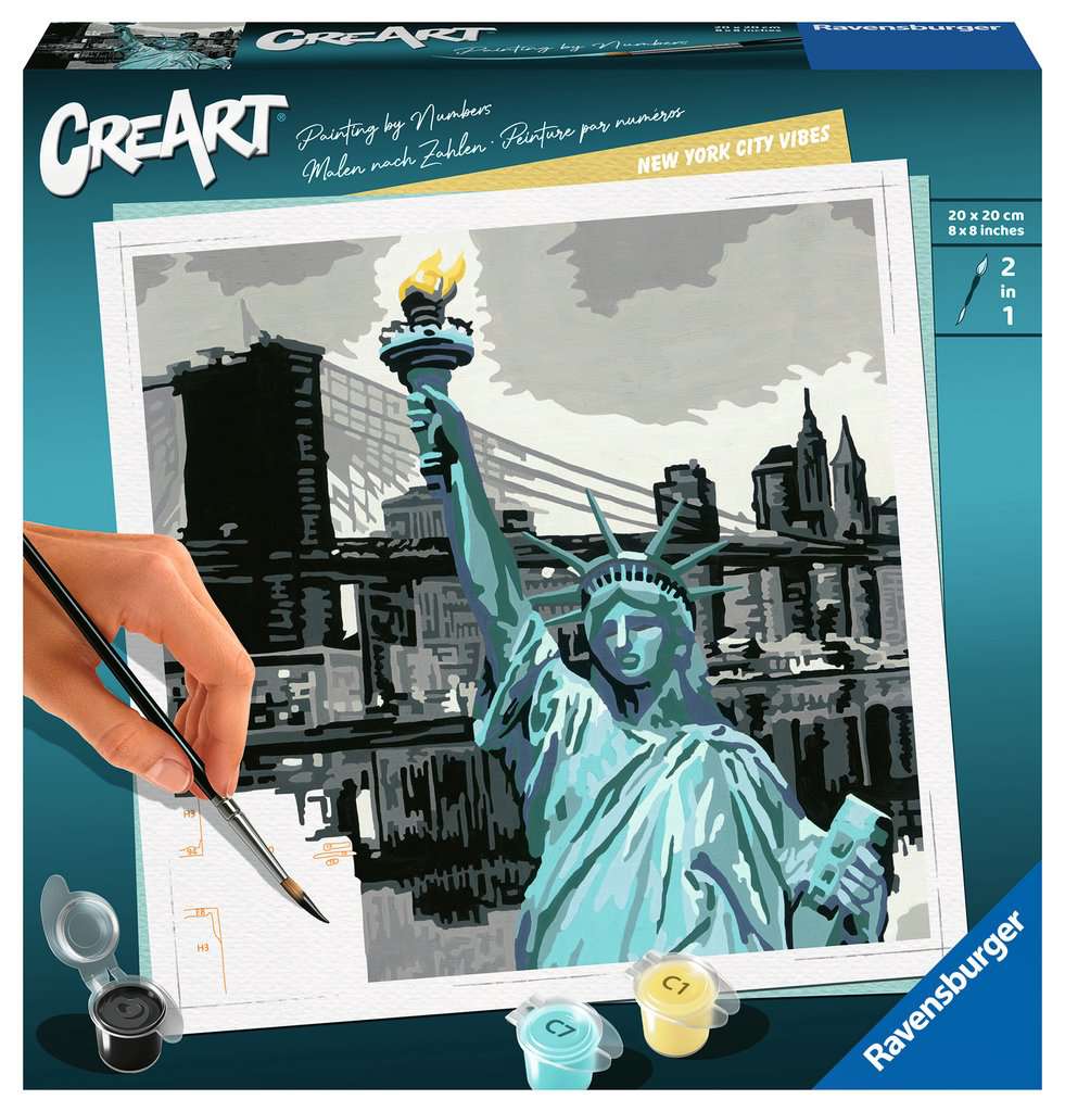 accent Celsius Inspectie New York City | Schilderen op nummer | Hobby | Producten | nl | New York  City