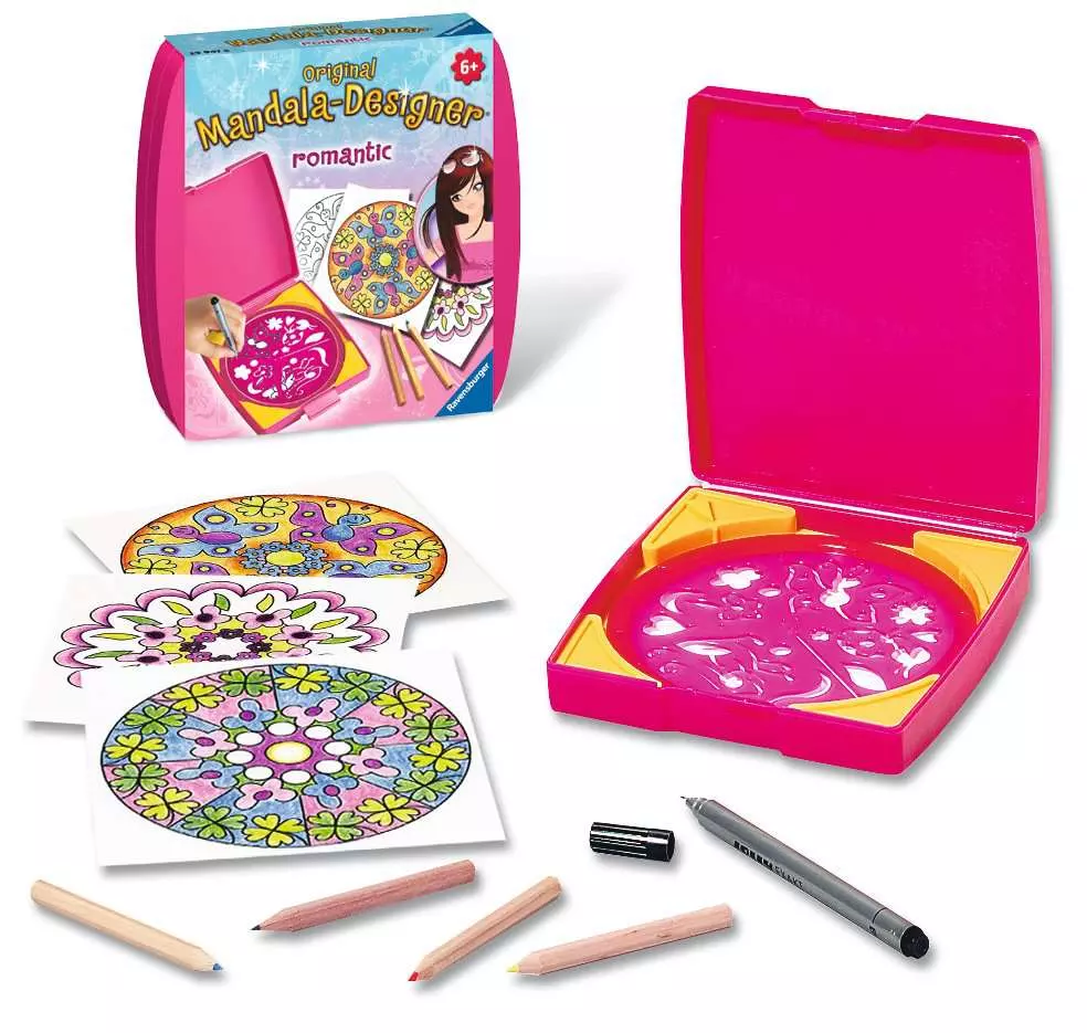 Mandala Designer Mini Romantic Malsets Malen Und Basteln Produkte Mandala Designer Mini Romantic