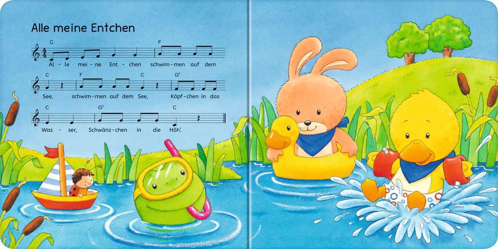 Erste Kinderlieder zum Anhören.: Ab 12 Monaten sing mit ministeps Bücher ministeps: Hör rein 