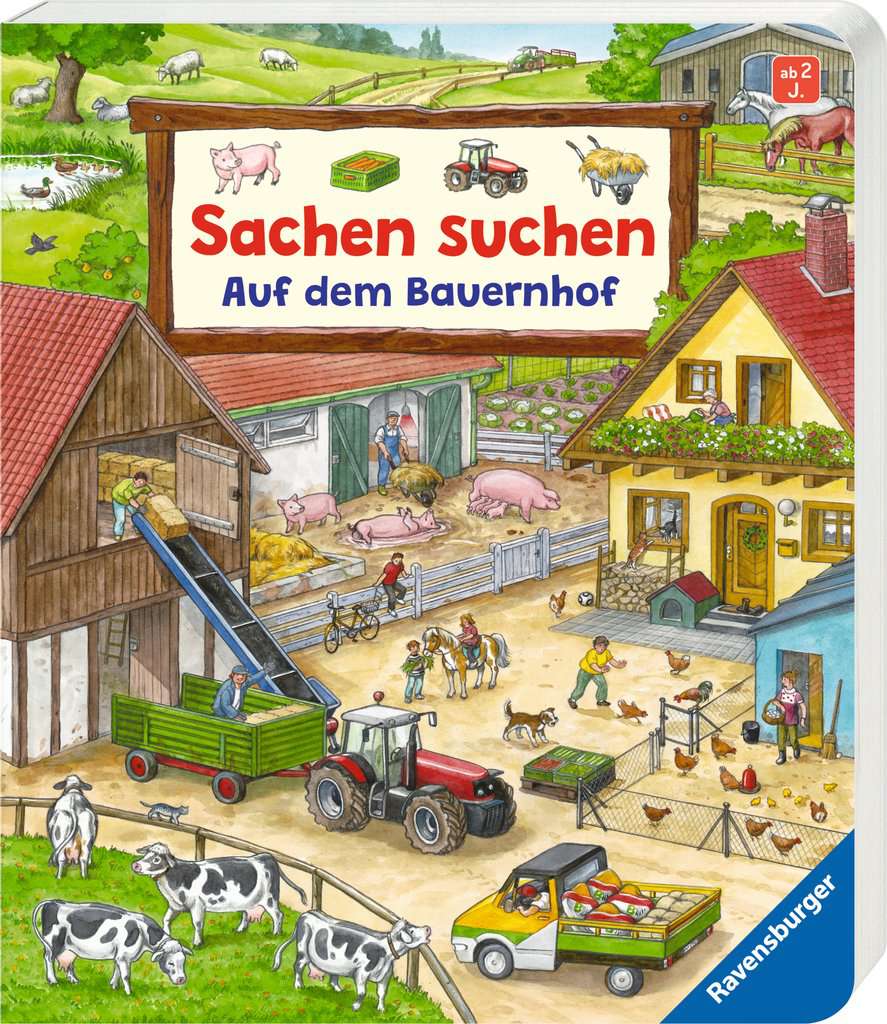 Sachen Suchen Auf Dem Bauernhof Babybucher Und Pappbilderbucher Kinderbucher Produkte Sachen Suchen Auf Dem Bauernhof