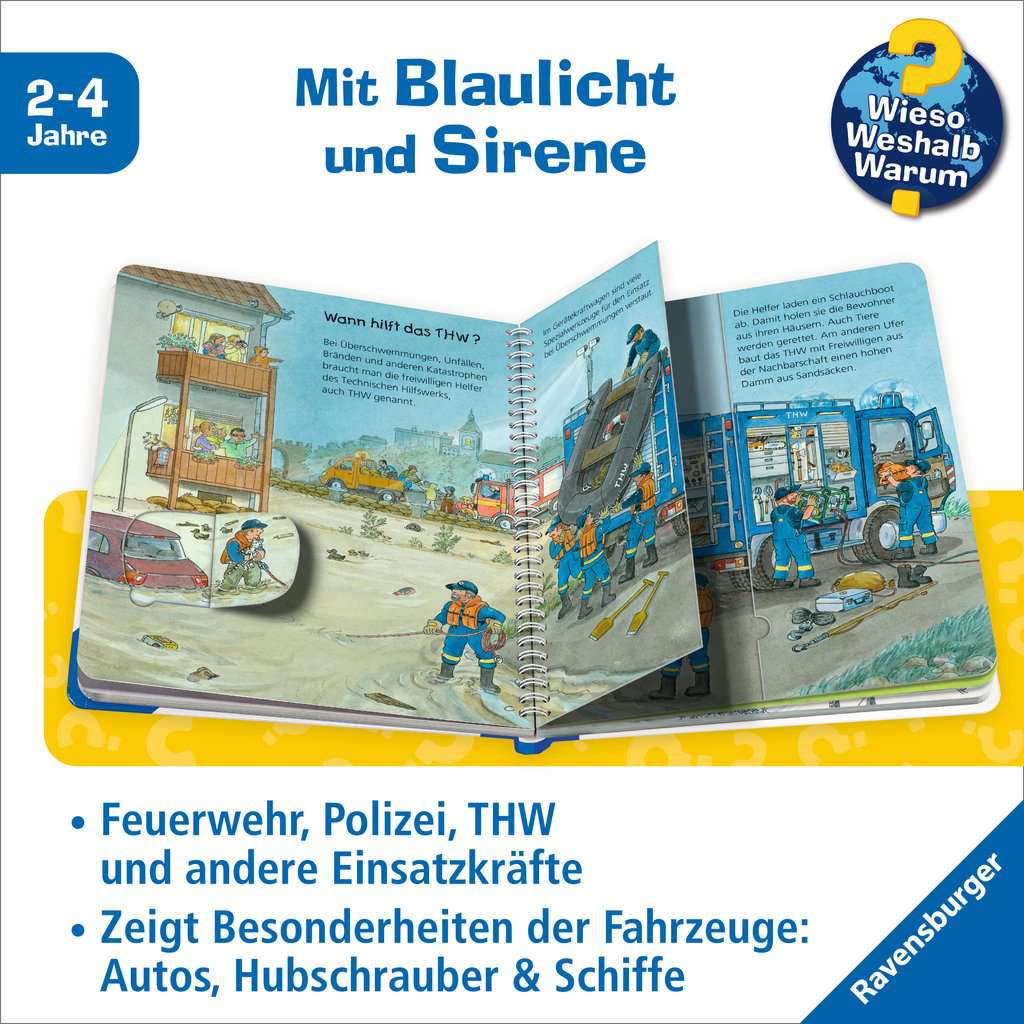 Why Why Why Junior Vol 23 Emergency Vehicles Www Junior Children S Non Fiction Translation Rights Foreignrights Ravensburger Com