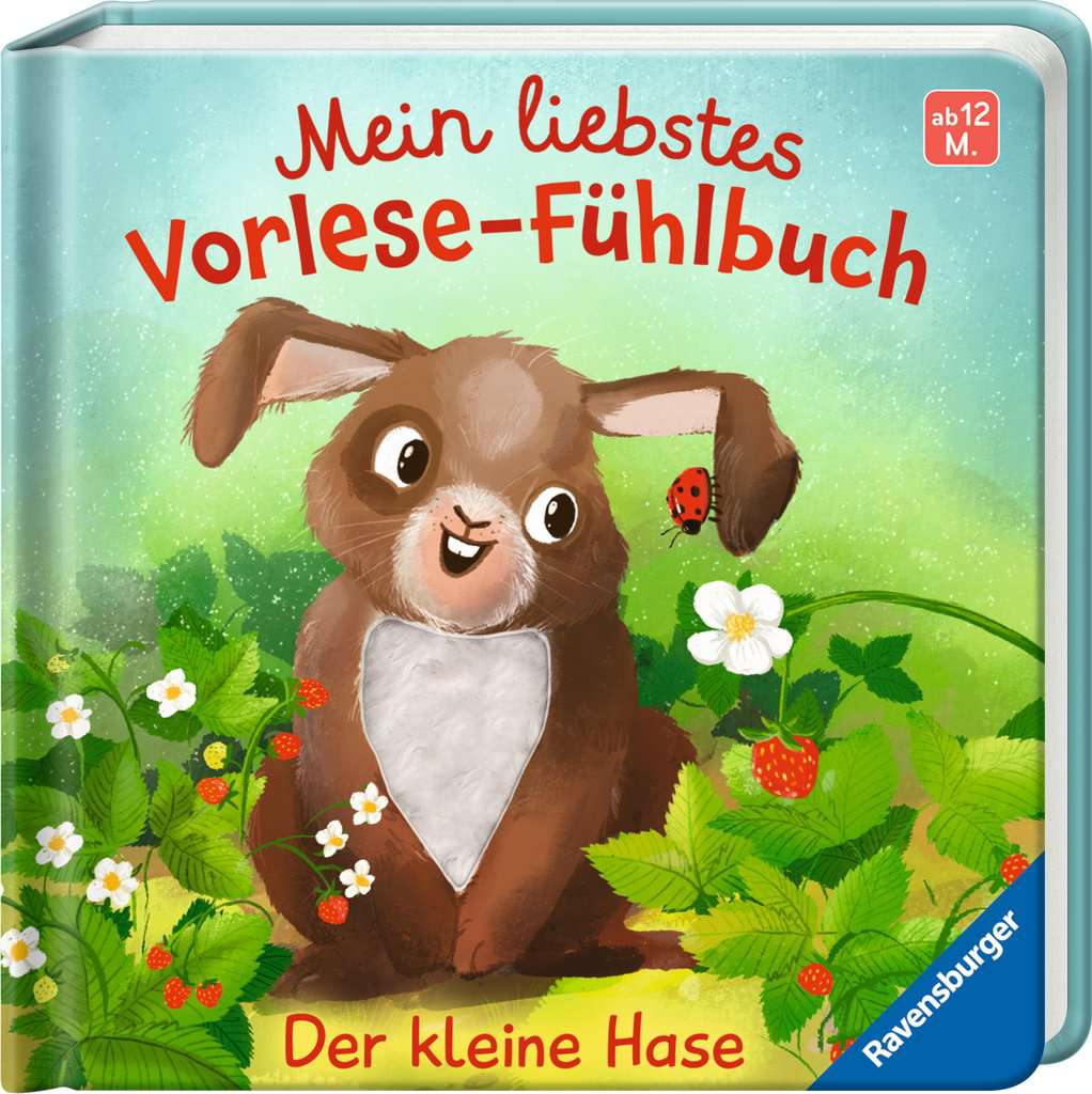 Mein liebstes Vorlese-Fühlbuch - Der kleine Hase, Ravensburger, 12 bis 36 Monate