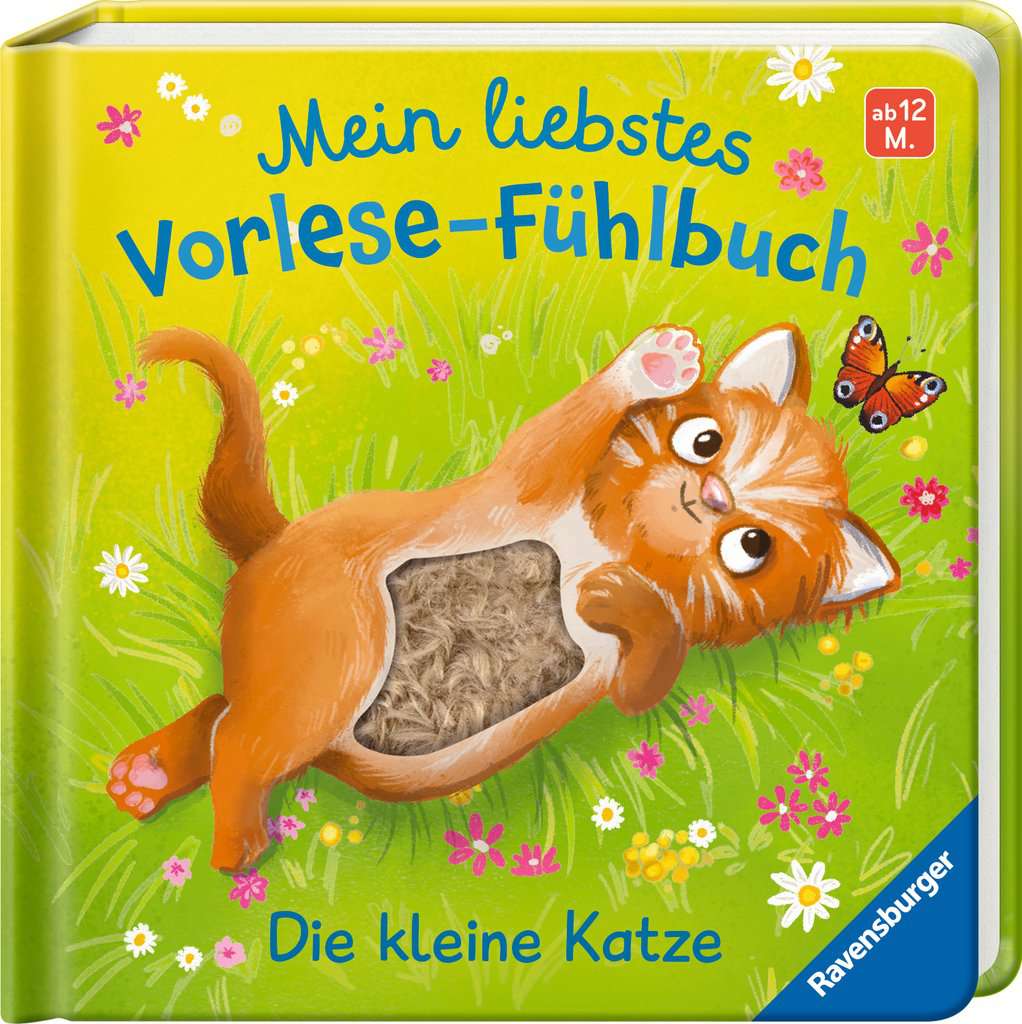 Mein liebstes Vorlese-Fühlbuch - Die kleine Katze, Ravensburger, 12 bis 36 Monate