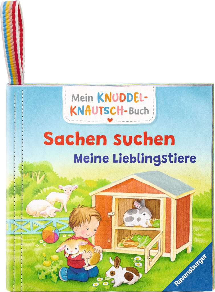 Mein Knuddel-Knautsch-Buch - Sachen suchen. Meine Lieblingstiere, Ravensburger, 6 bis 36 Monate