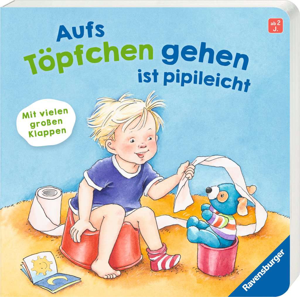 Aufs Töpfchen gehen ist pipileicht, Ravensburger, 24 bis 36 Monate
