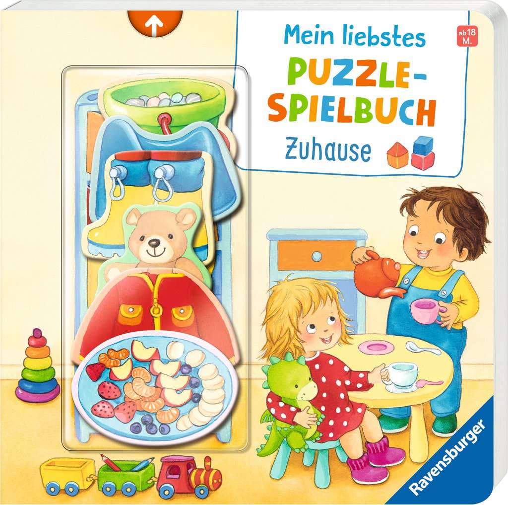 Mein liebstes Puzzle-Spielbuch: Zuhause, Ravensburger, 18 bis 36 Monate