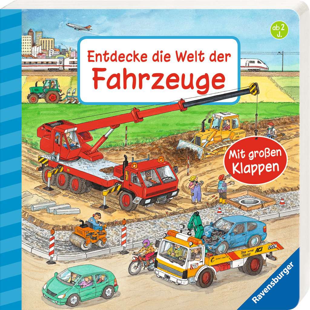 Entdecke Die Welt Der Fahrzeuge | Babybücher Und Pappbilderbücher ...