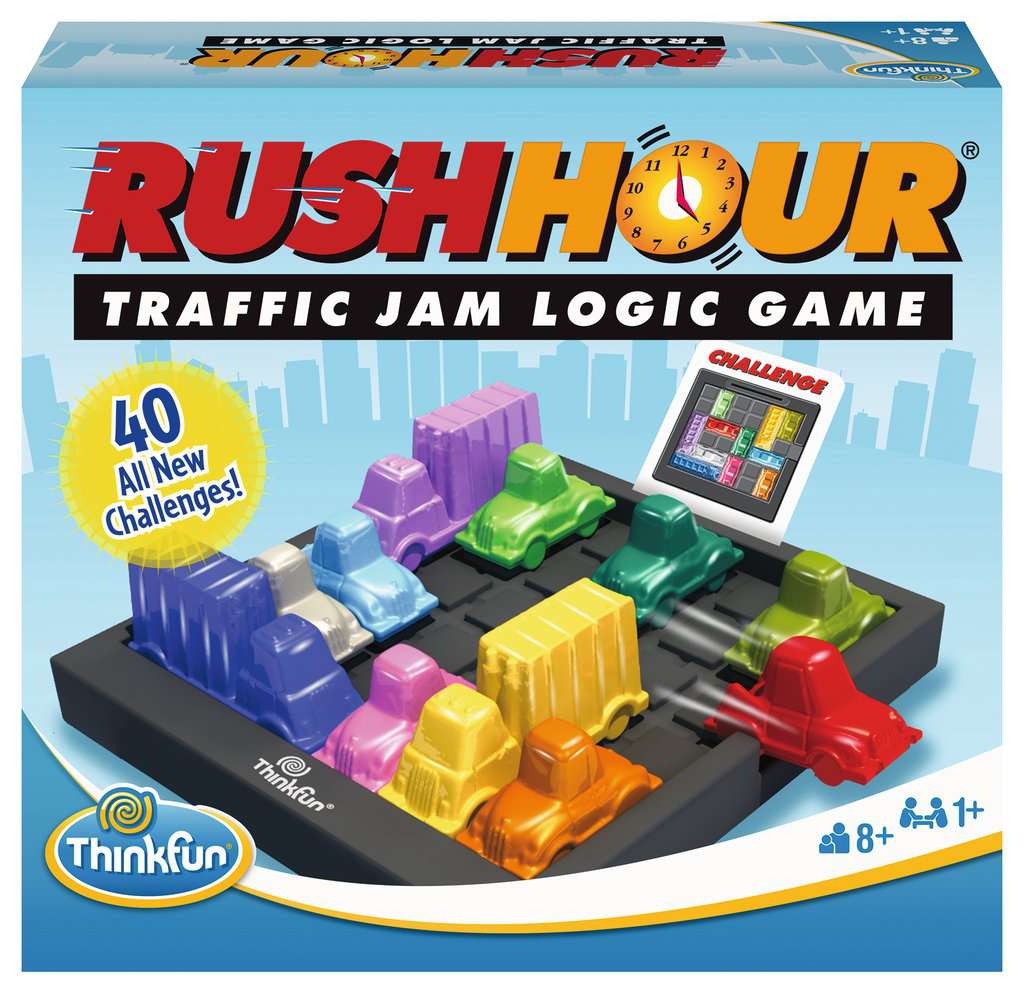 Rush Hour | Single Player Logic Games | ThinkFun | Products | Rush Hour