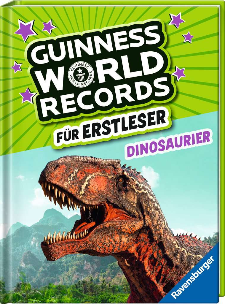 Guinness World Records für Erstleser - Dinosaurier, Ravensburger, 7 bis 9 Jahre
