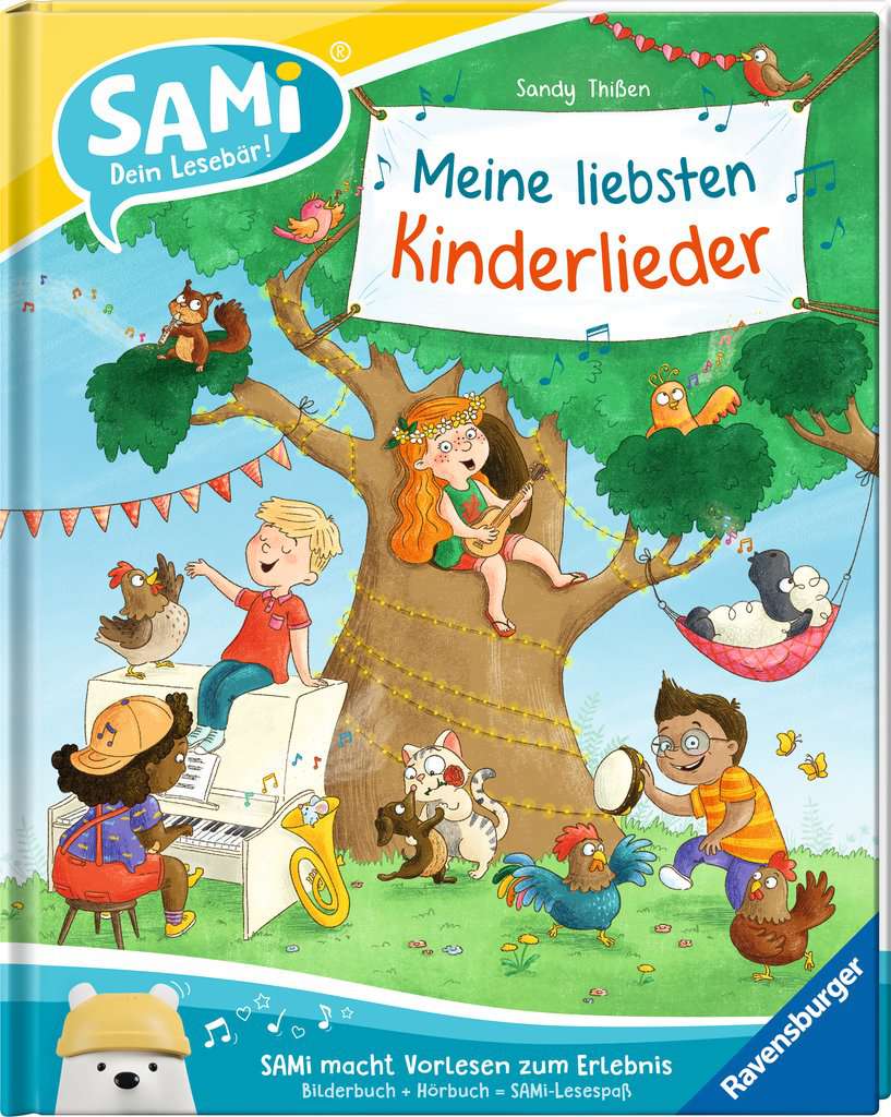 SAMi – dein Lesebär - Meine liebsten Kinderlieder, Ravensburger, 3 bis 7 Jahre