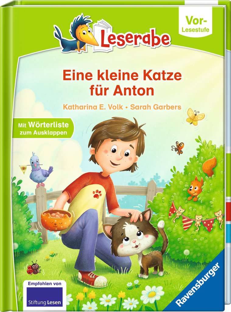 Leserabe Vor-Lesestufe - Eine kleine Katze für Anton, Ravensburger, 5 bis 7 Jahre