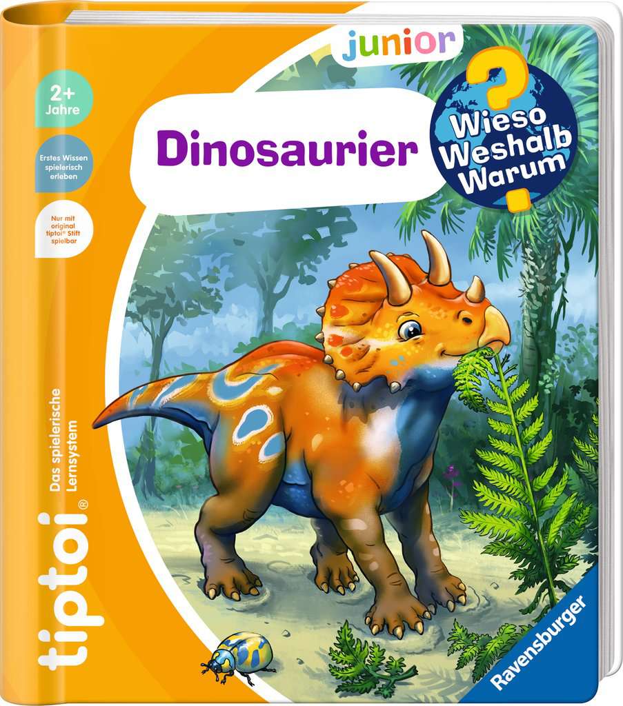 tiptoi Wieso? Weshalb? Warum? junior - Dinosaurier, Ravensburger, ab 2 Jahren