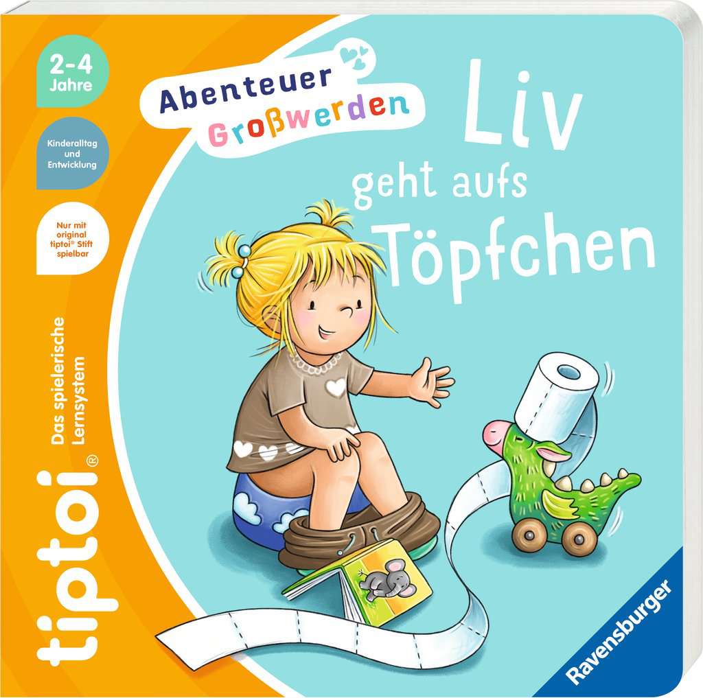 tiptoi Abenteuer Großwerden - Liv geht aufs Töpfchen, Ravensburger, 2 bis 4 Jahre