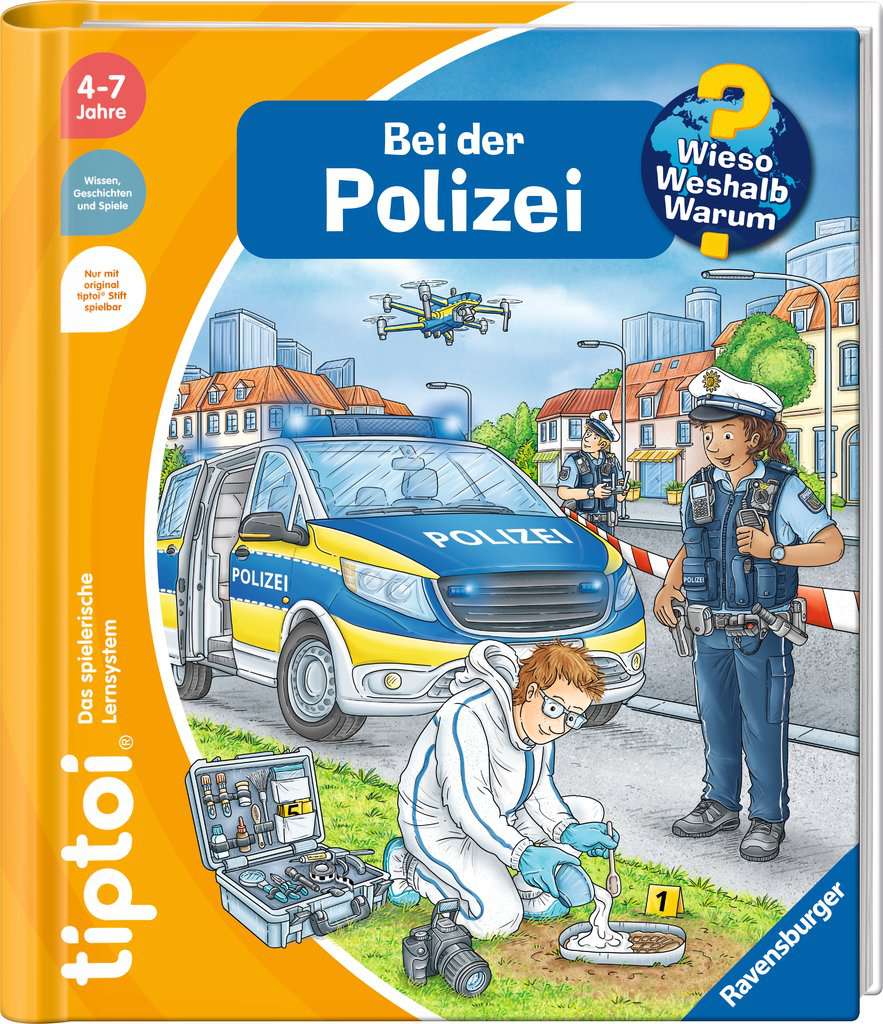 tiptoi Wieso? Weshalb? Warum? - Bei der Polizei - ab 4 Jahre