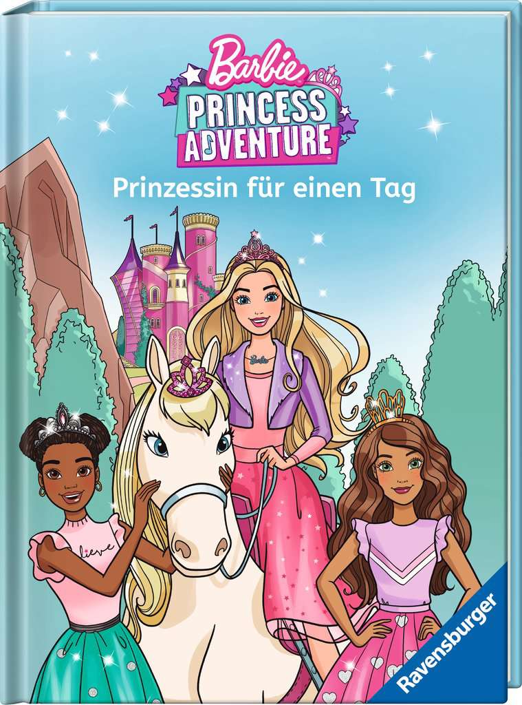 Barbie Princess Adventure: Prinzessin für einen Tag - Erstlesebuch zum Lesenlernen, Ravensburger, 6 bis 8 Jahre