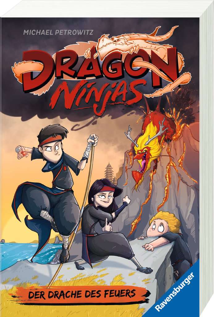Dragon Ninjas, Band 2 - Der Drache des Feuers, Ravensburger, ab 8 Jahren