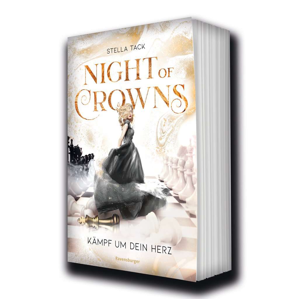 Bücherblog. Rezension. Buchcover. Night of Crowns - Kämpf um dein Herz (Bd.2) von Stella Tack. Fantasy. Jugendbuch. Ravensburger Verlag.