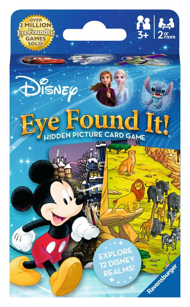 Hidden Picture Card Game Ravensburger Brand New Disney Eye Found It 