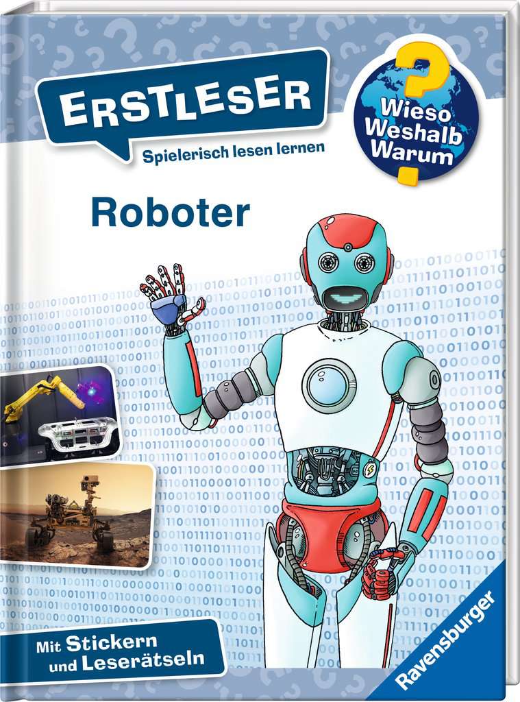 Wieso? Weshalb? Warum? Erstleser, Band 14 - Roboter, Ravensburger, 7 bis 10 Jahre