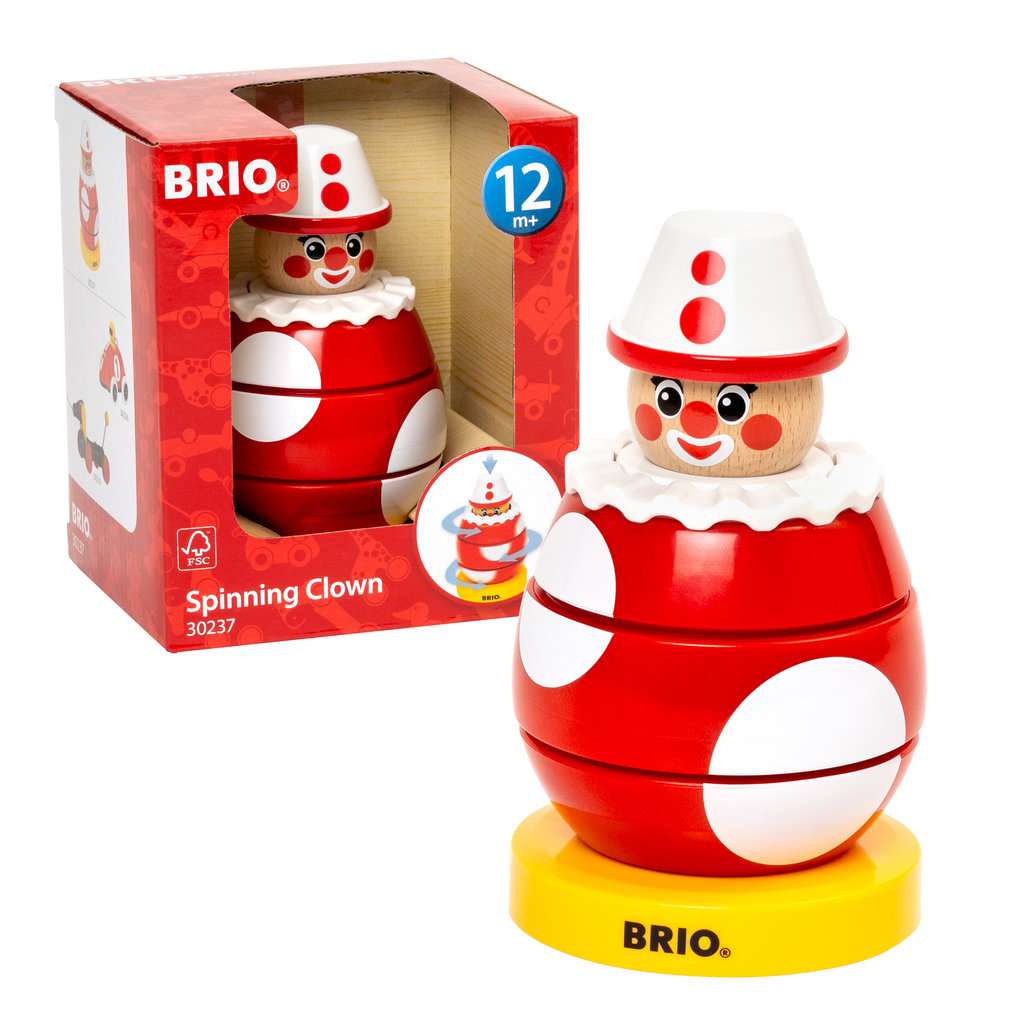 BRIO Infant/ Toddler - Drück- & Dreh-Clown