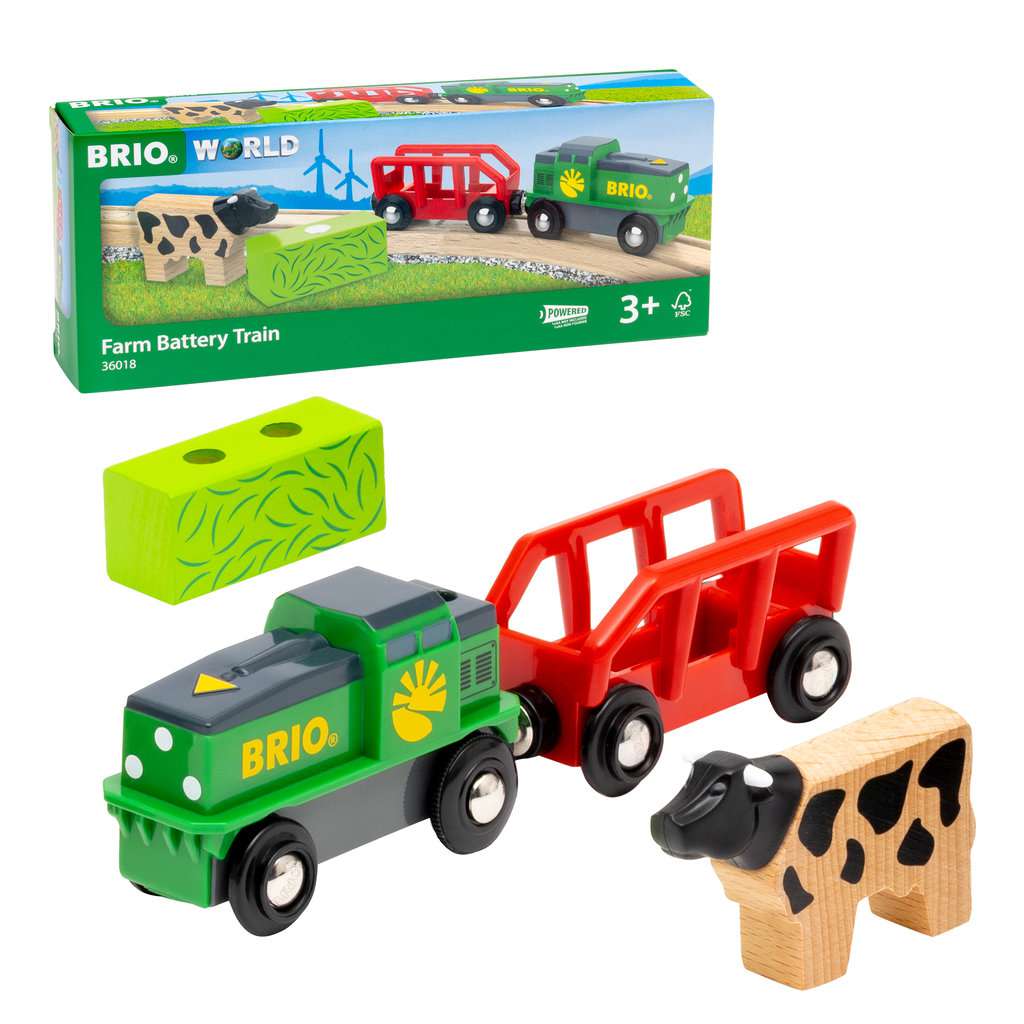 Bauernhof-Batterie-Zug