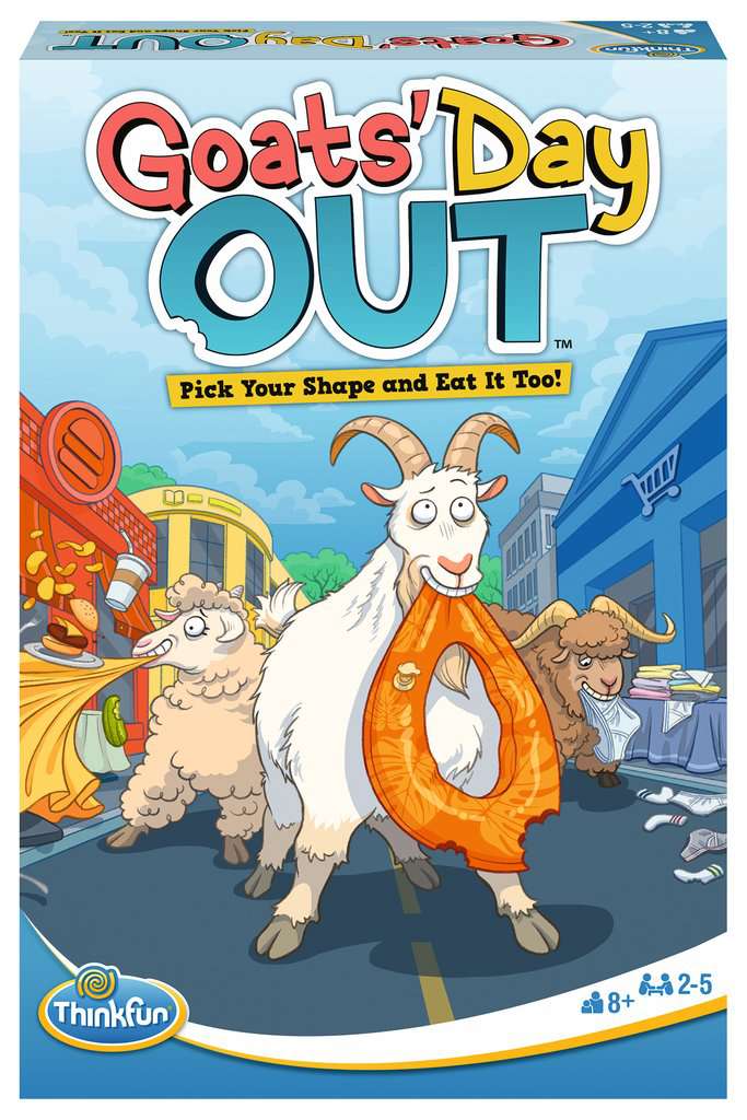 Goats' Day Out Family Games ThinkFun Products Goats' Day Out