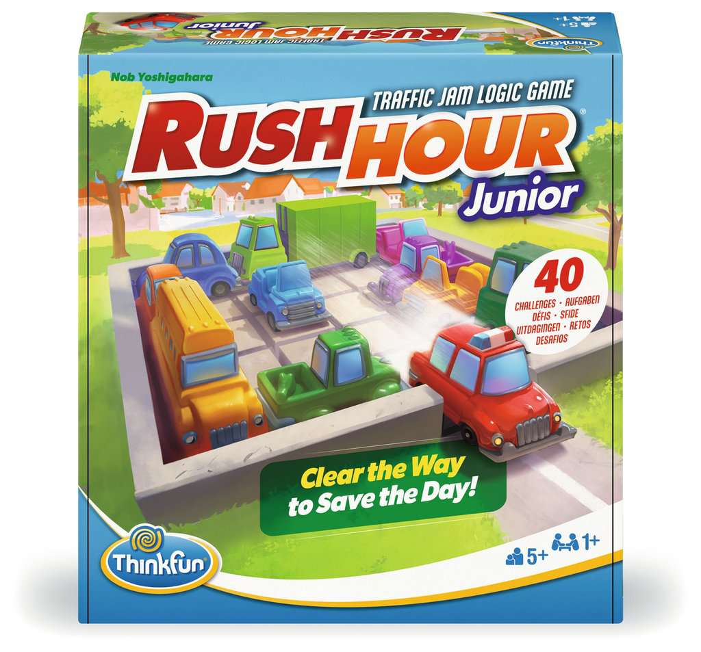 Thinkfun Rush Hour Junior - Traffic Jam Logic Game