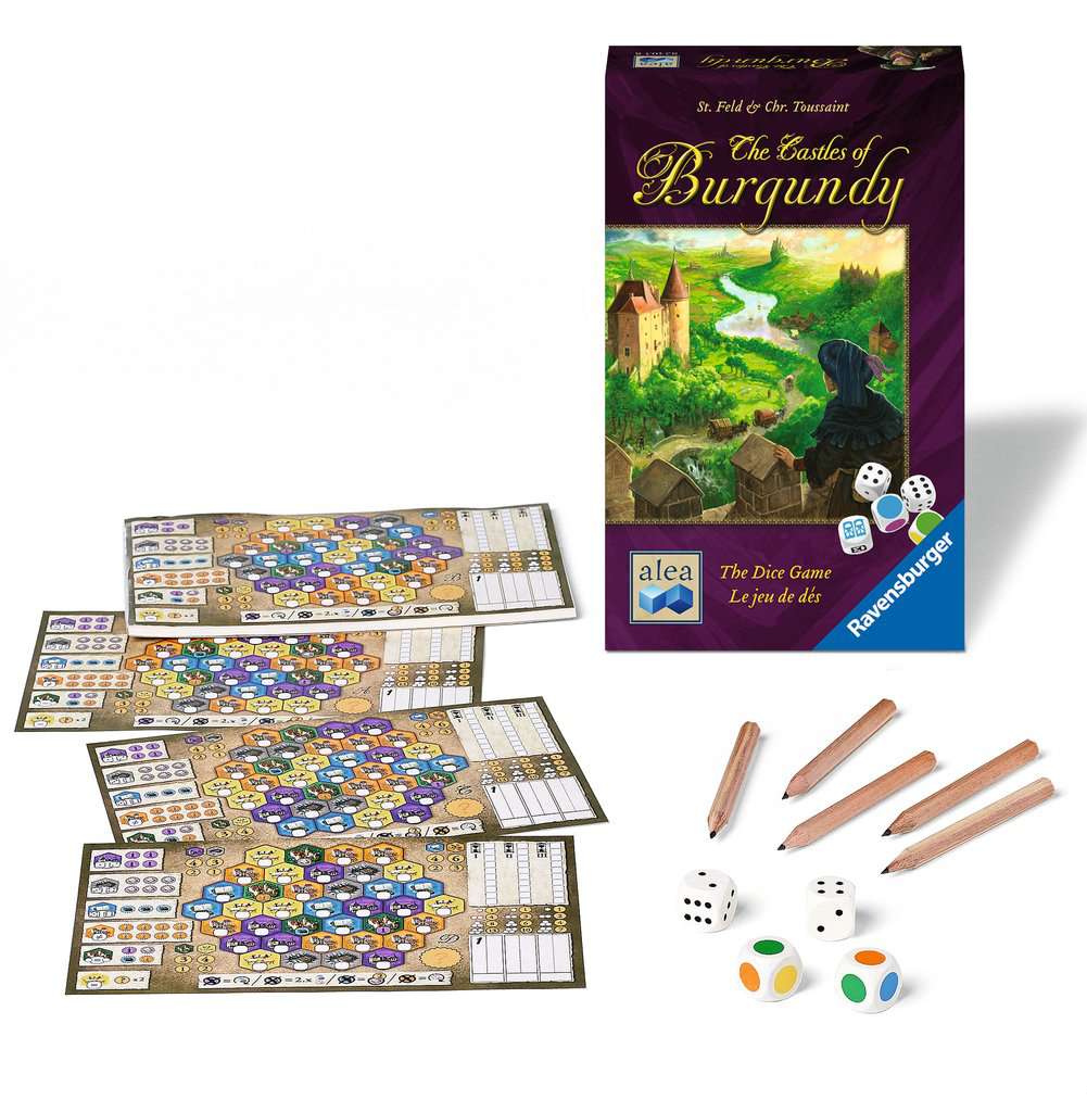 Ravensburger the Castles of Burgundy Strategy Dice Game 