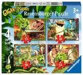 Gigantosaurus 4 in Box Puzzles;Children s Puzzles - Ravensburger