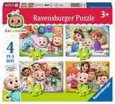 CoCoMelon 4 v 1 2D Puzzle;Dětské puzzle - Ravensburger
