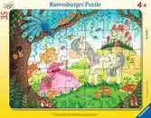 V zemi malých princezen 35 dílků 2D Puzzle;Dětské puzzle - Ravensburger