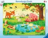 Zvířátka 30-40 dílků 2D Puzzle;Dětské puzzle - Ravensburger