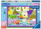 Peppa Pig My First Floor Puzzle, 16pc Shopping Puzzles;Children s Puzzles - Ravensburger