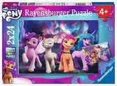 Puzzles 2x24 p - Amitié entre poneys / My Little Pony Puzzle;Puzzle enfant - Ravensburger