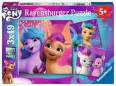 Puzzles 3x49 p - Magnifiques poneys / My Little Pony Puzzle;Puzzle enfant - Ravensburger