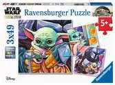 Star Wars: Mandalorian 3x49 dílků 2D Puzzle;Dětské puzzle - Ravensburger