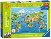 Ravensburger Endangered Animals, 60pc Giant Floor Jigsaw Puzzle Puzzles;Children s Puzzles - Ravensburger