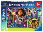 Puzzles 3x49 p - La magie d Encanto / Disney Encanto Puzzles;Puzzles pour enfants - Ravensburger