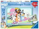 Puzzles 2x12 p - S amuser avec Bluey Puzzle;Puzzle enfant - Ravensburger