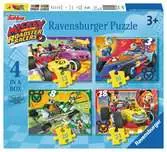 MICKEY RAŹNI RAJDOWCY 4 W 1 Puzzle;Puzzle dla dzieci - Ravensburger