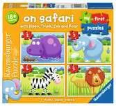 Safari Puzzles;Puzzle Infantiles - Ravensburger
