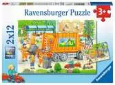 Garbage Dispos.and Street 2x12p Pussel;Barnpussel - Ravensburger