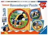 Yakari, der tapfere Indianer Puzzle;Kinderpuzzle - Ravensburger