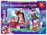 Puzzles 3x49 p - Le monde merveilleux des Enchantimals Puzzle;Puzzle enfant - Ravensburger
