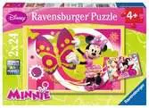DI:DZIEŃ Z MINNIE 2X24P Puzzle;Puzzle dla dzieci - Ravensburger