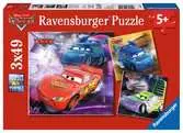 DI: AUTA PUZZLE 3X49 EL. Puzzle;Puzzle dla dzieci - Ravensburger