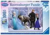 Disney Ledové království: V říši Sněhové královny 100 dílků 2D Puzzle;Dětské puzzle - Ravensburger