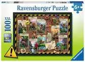 Puzzle 100 p XXL - Collection de dinosaures Puzzle;Puzzle enfant - Ravensburger